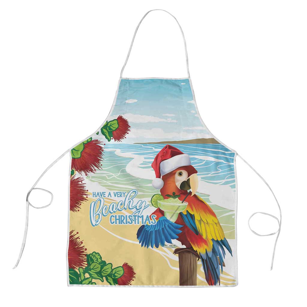 Have A Very Beach Christmas Apron Parrot By Lehua Flower - Polynesian Pride