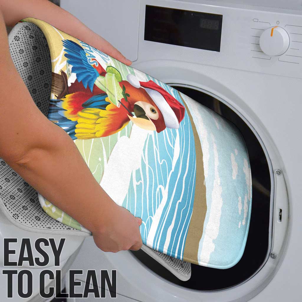 Have A Very Beach Christmas Bathroom Set Parrot By Lehua Flower - Polynesian Pride