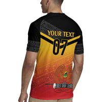 Papua New Guinea Custom Rugby The Kumuls Rugby Jersey Motuan Inspired Pattern LT7 - Polynesian Pride