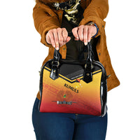 Papua New Guinea Rugby The Kumuls Shoulder Handbag Motuan Inspired Pattern LT7 One Size Multicolor - Polynesian Pride
