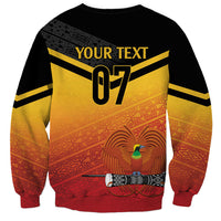 Papua New Guinea Custom Rugby The Kumuls Sweatshirt Motuan Inspired Pattern LT7 - Polynesian Pride