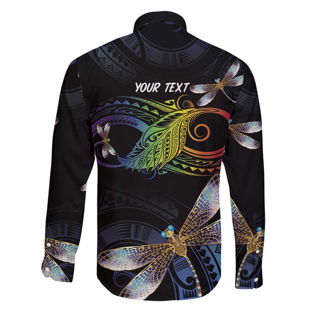 Personalised Polynesian Memorial Family Matching Tank Maxi Dress and Hawaiian Shirt Your Wings Were Ready But My Heart Was Not