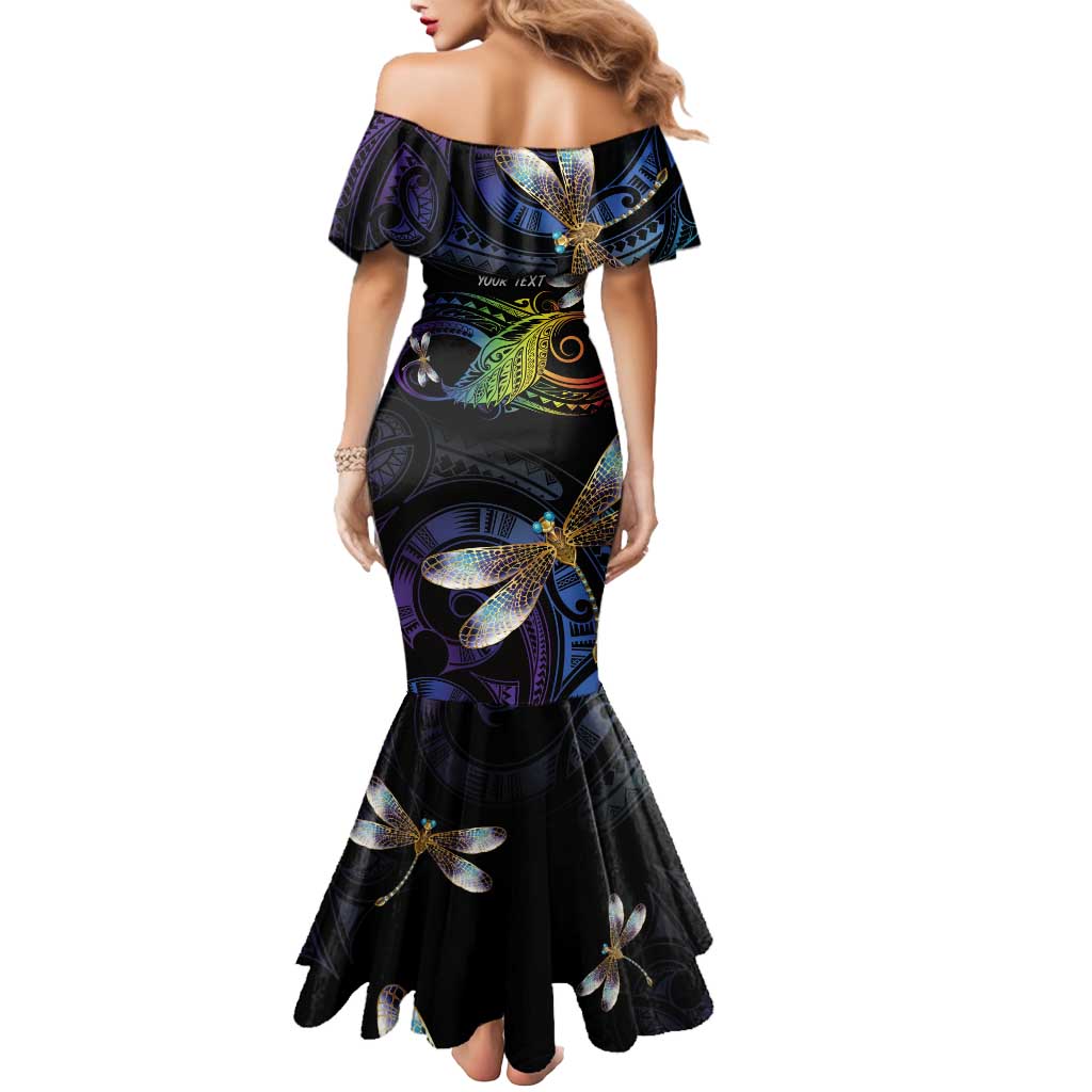 Personalised Polynesian Memorial Mermaid Dress Your Wings Were Ready But My Heart Was Not LT7 - Polynesian Pride