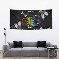 Personalised Polynesian Memorial Tapestry Your Wings Were Ready But My Heart Was Not