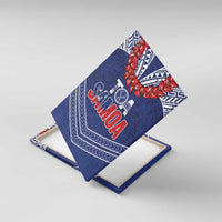 Toa Samoa Rugby Canvas Wall Art Ulafala Mix Nifo'oti - Polynesian Pride