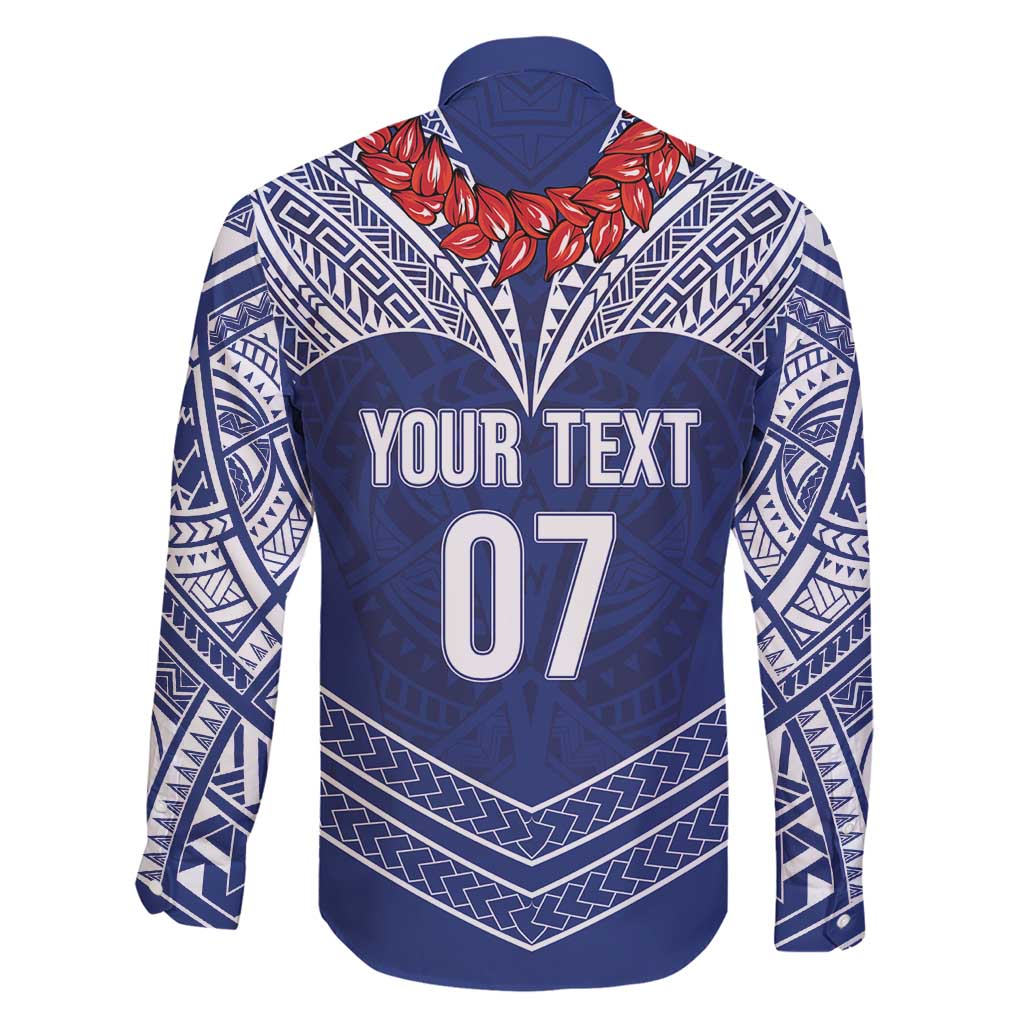 Toa Samoa Rugby Custom Family Matching Short Sleeve Bodycon Dress and Hawaiian Shirt Ulafala Mix Nifo'oti - Polynesian Pride