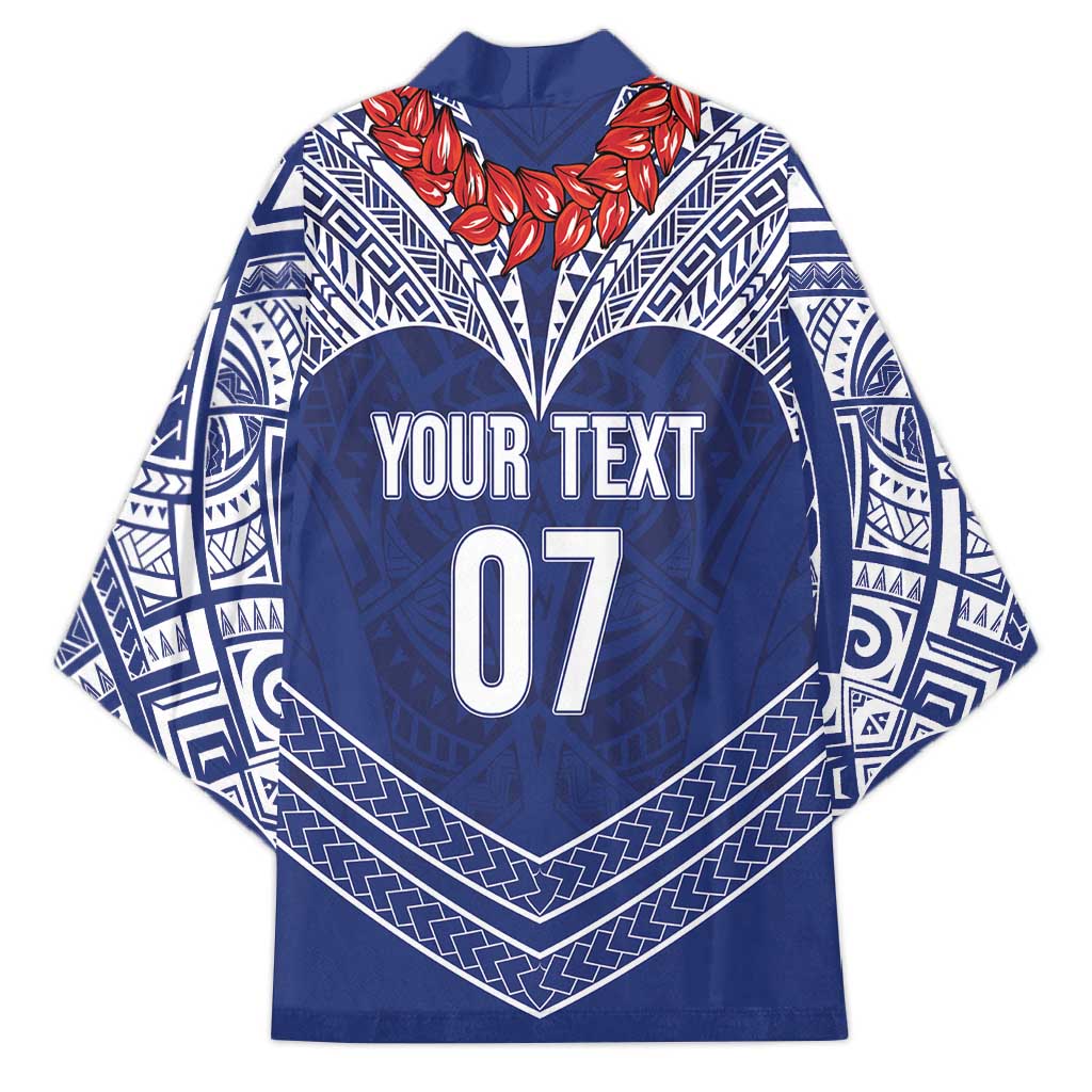 Toa Samoa Rugby Custom Kimono Ulafala Mix Nifo'oti - Polynesian Pride