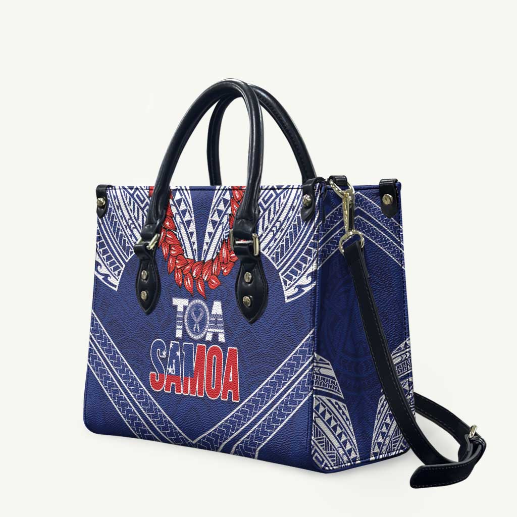 Toa Samoa Rugby Leather Bag Ulafala Mix Nifo'oti - Polynesian Pride
