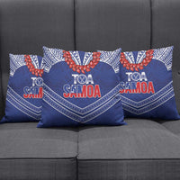 Toa Samoa Rugby Pillow Cover Ulafala Mix Nifo'oti - Polynesian Pride