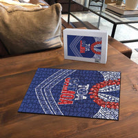 Toa Samoa Rugby Puzzle Ulafala Mix Nifo'oti - Polynesian Pride