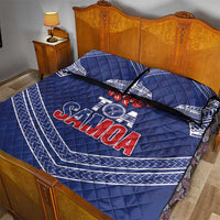 Toa Samoa Rugby Quilt Bed Set Ulafala Mix Nifo'oti - Polynesian Pride