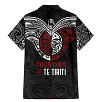 Maori Hongi Toitu Te Tiriti Family Matching Mermaid Dress and Hawaiian Shirt Tangata Tiriti Stand With Tangata Whenua LT7 - Polynesian Pride