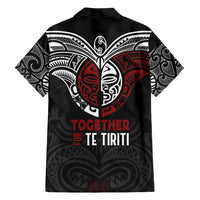 Maori Hongi Toitu Te Tiriti Family Matching Puletasi and Hawaiian Shirt Tangata Tiriti Stand With Tangata Whenua LT7 - Polynesian Pride