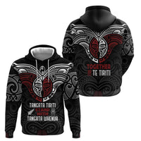 Maori Hongi Toitu Te Tiriti Hoodie Tangata Tiriti Stand With Tangata Whenua