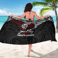Maori Hongi Toitu Te Tiriti Sarong Tangata Tiriti Stand With Tangata Whenua LT7 - Polynesian Pride