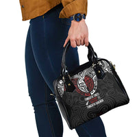 Maori Hongi Toitu Te Tiriti Shoulder Handbag Tangata Tiriti Stand With Tangata Whenua LT7 - Polynesian Pride