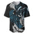 New Zealand Tui Bird Baseball Jersey Maori Kowhaiwhai