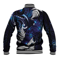 New Zealand Maori Matariki Baseball Jacket Tui Bird Galaxy LT7 - Polynesian Pride