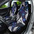 New Zealand Maori Matariki Car Seat Cover Tui Bird Galaxy