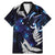 New Zealand Maori Matariki Family Matching Mermaid Dress and Hawaiian Shirt Tui Bird Galaxy