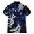 New Zealand Maori Matariki Family Matching Mermaid Dress and Hawaiian Shirt Tui Bird Galaxy