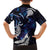 New Zealand Maori Matariki Family Matching Puletasi and Hawaiian Shirt Tui Bird Galaxy