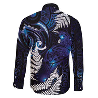 New Zealand Maori Matariki Family Matching Tank Maxi Dress and Hawaiian Shirt Tui Bird Galaxy LT7 - Polynesian Pride