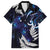 New Zealand Maori Matariki Hawaiian Shirt Tui Bird Galaxy