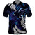 New Zealand Maori Matariki Polo Shirt Tui Bird Galaxy