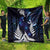 New Zealand Maori Matariki Quilt Tui Bird Galaxy