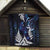 New Zealand Maori Matariki Quilt Tui Bird Galaxy