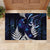 New Zealand Maori Matariki Rubber Doormat Tui Bird Galaxy