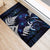 New Zealand Maori Matariki Rubber Doormat Tui Bird Galaxy