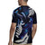 New Zealand Maori Matariki Rugby Jersey Tui Bird Galaxy