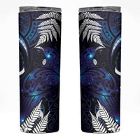 New Zealand Maori Matariki Skinny Tumbler Tui Bird Galaxy LT7 Galaxy - Polynesian Pride