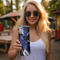 New Zealand Maori Matariki Skinny Tumbler Tui Bird Galaxy LT7 - Polynesian Pride