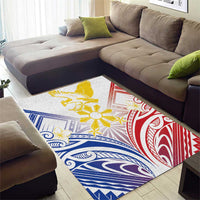 Philippines Tribal Sun Area Rug Hunting Eagle