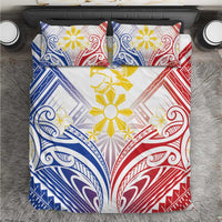 Philippines Tribal Sun Bedding Set Hunting Eagle LT7 White - Polynesian Pride