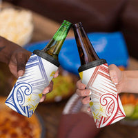 Philippines Tribal Sun Personalized 4 in 1 Can Cooler Tumbler Hunting Eagle