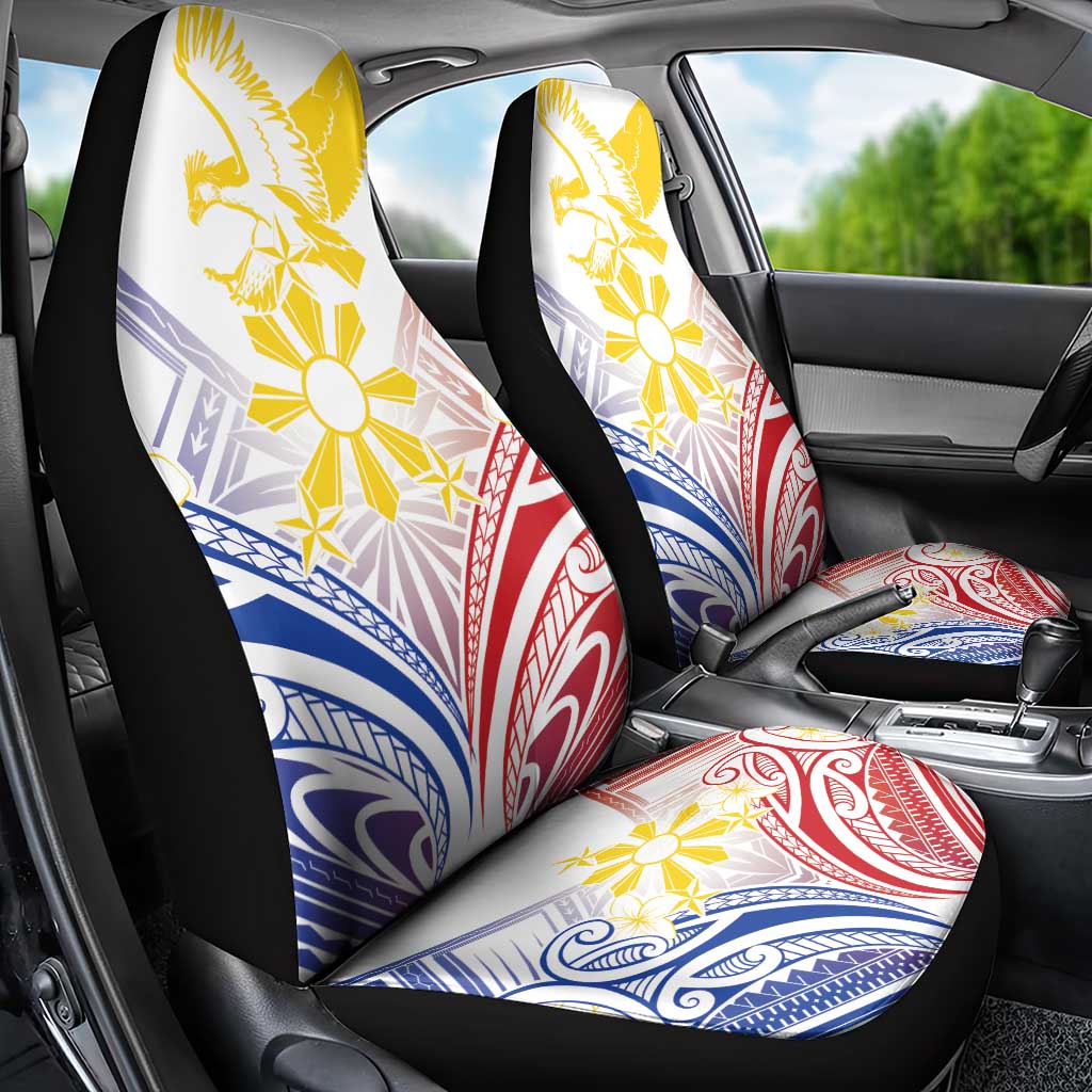 Philippines Tribal Sun Car Seat Cover Hunting Eagle LT7 - Polynesian Pride