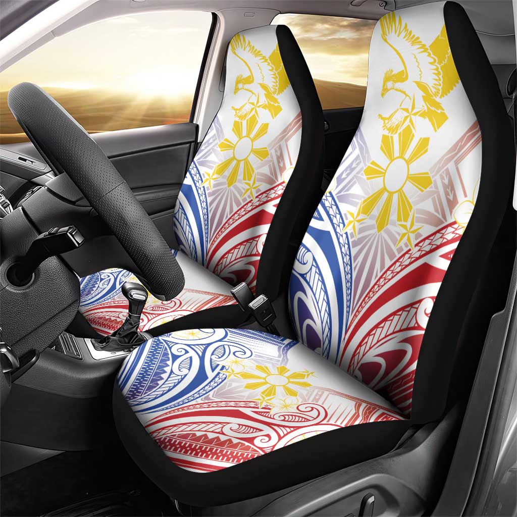 Philippines Tribal Sun Car Seat Cover Hunting Eagle LT7 - Polynesian Pride