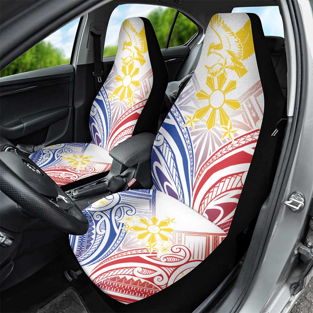 Philippines Tribal Sun Car Seat Cover Hunting Eagle LT7 - Polynesian Pride