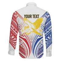 Philippines Tribal Sun Personalized Family Matching Mermaid Dress and Hawaiian Shirt Hunting Eagle LT7 - Polynesian Pride