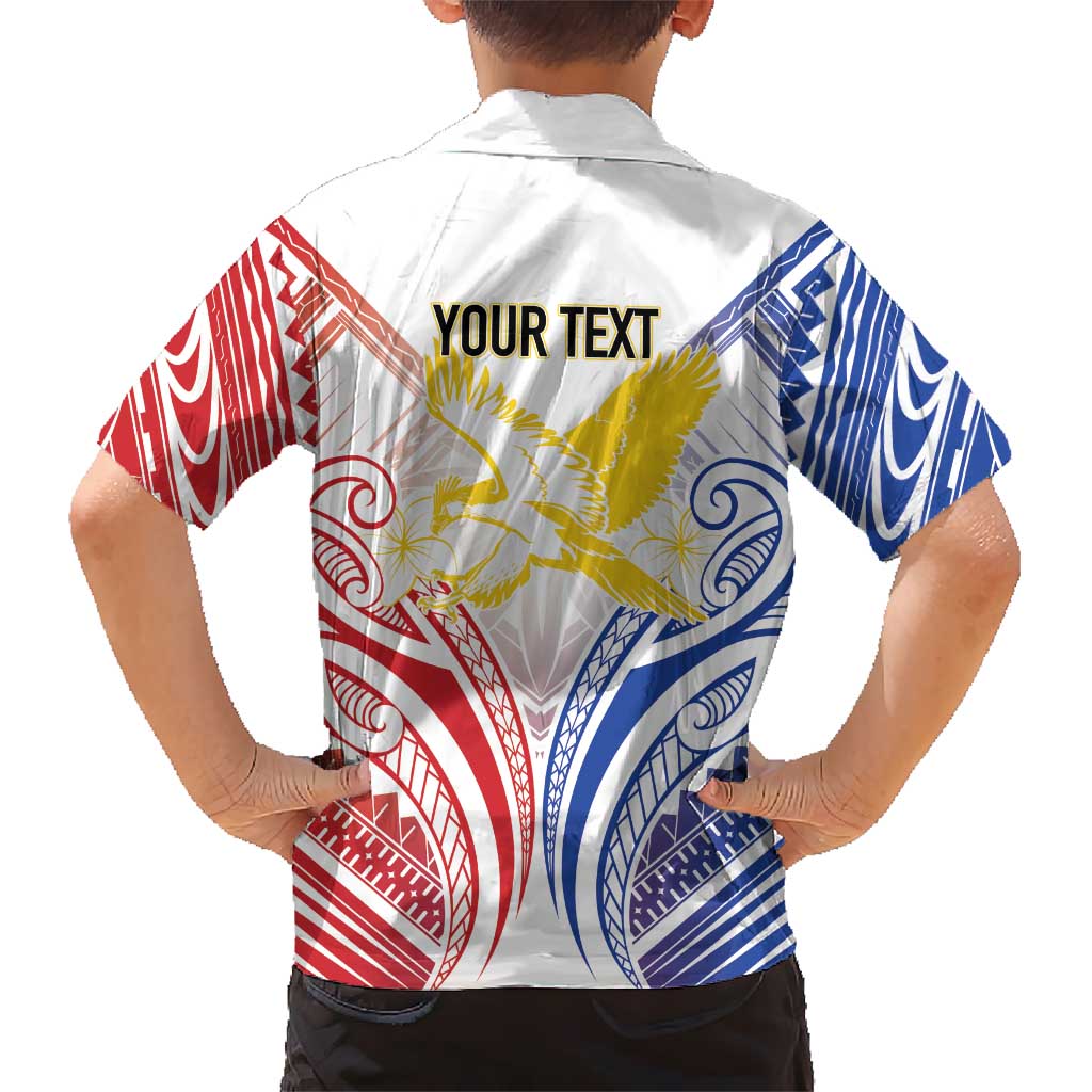 Philippines Tribal Sun Personalized Family Matching Summer Maxi Dress and Hawaiian Shirt Hunting Eagle LT7 - Polynesian Pride