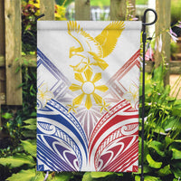 Philippines Tribal Sun Garden Flag Hunting Eagle LT7 Garden Flag White - Polynesian Pride