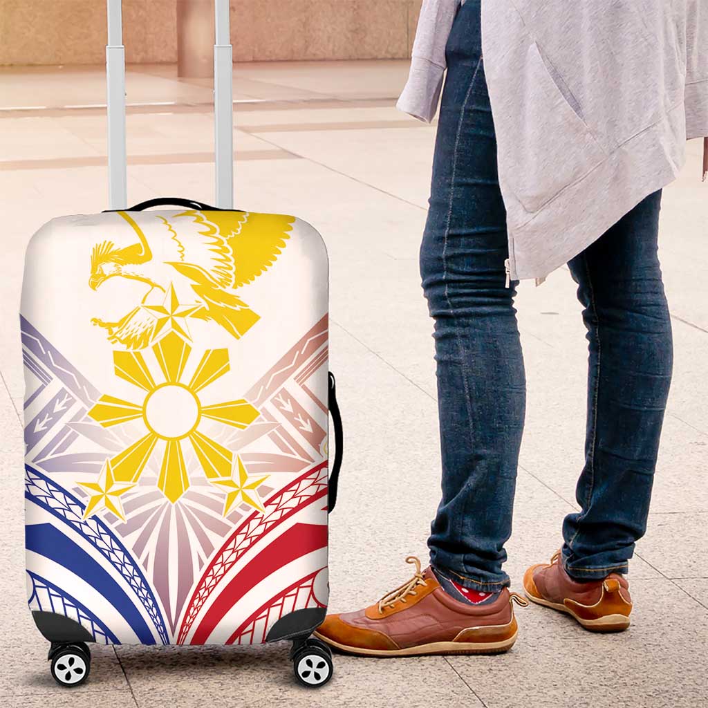 Philippines Tribal Sun Luggage Cover Hunting Eagle