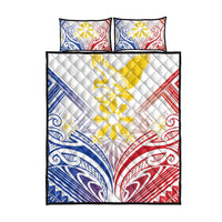 Philippines Tribal Sun Quilt Bed Set Hunting Eagle