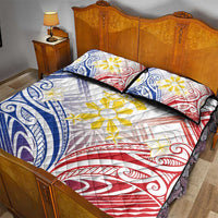 Philippines Tribal Sun Quilt Bed Set Hunting Eagle