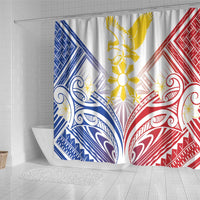 Philippines Tribal Sun Shower Curtain Hunting Eagle LT7 - Polynesian Pride