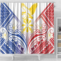 Philippines Tribal Sun Shower Curtain Hunting Eagle LT7 - Polynesian Pride